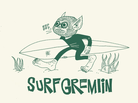 SURF GREMLIN CREWNECK