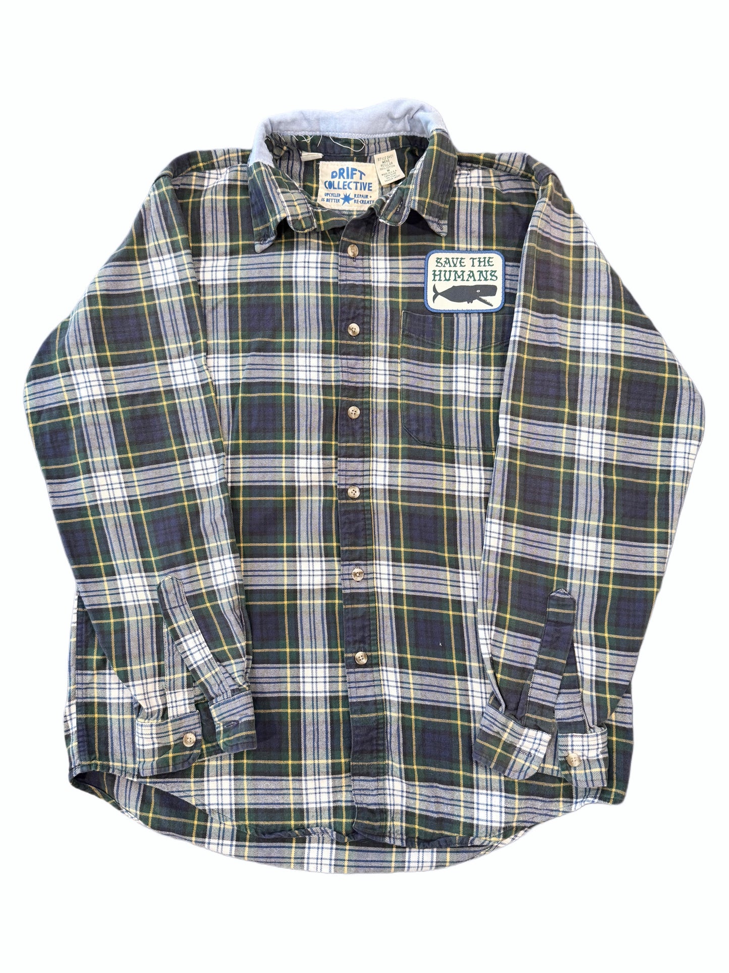 SAVE THE HUMANS FLANNEL