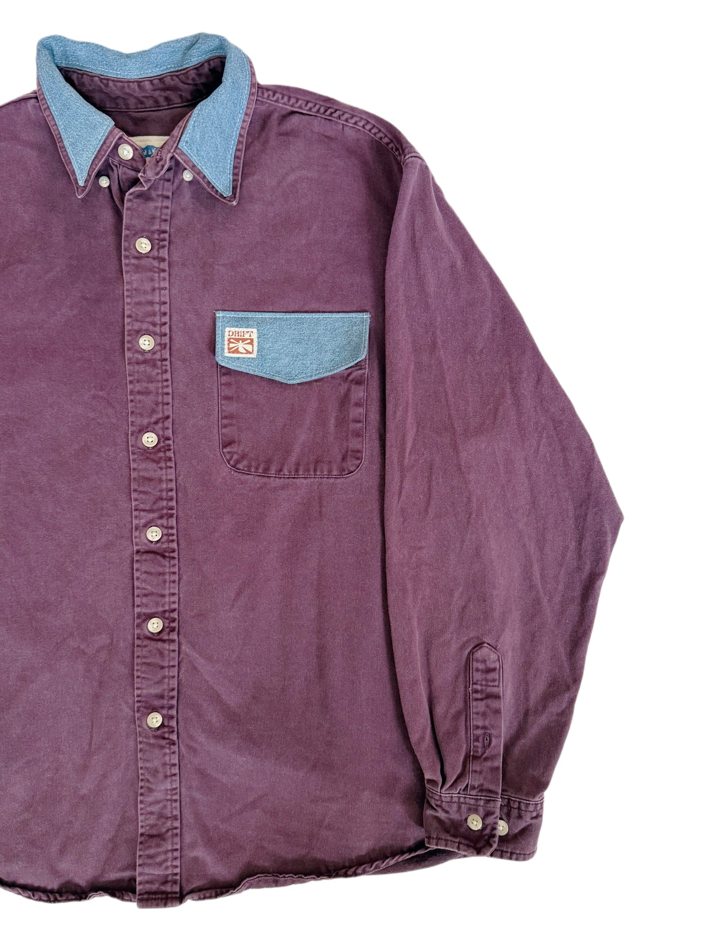 MADE FROM SCRAP BUTTON UP