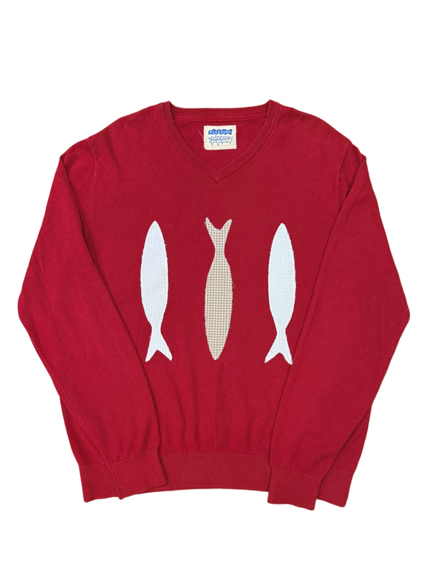SCRAP FISH SWEATER