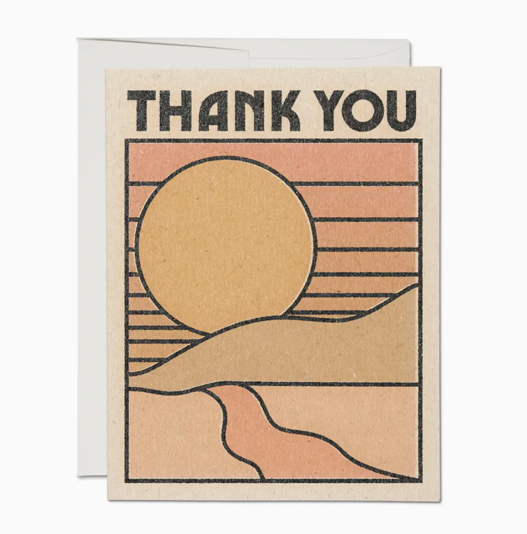 THANK YOU SUN CARD