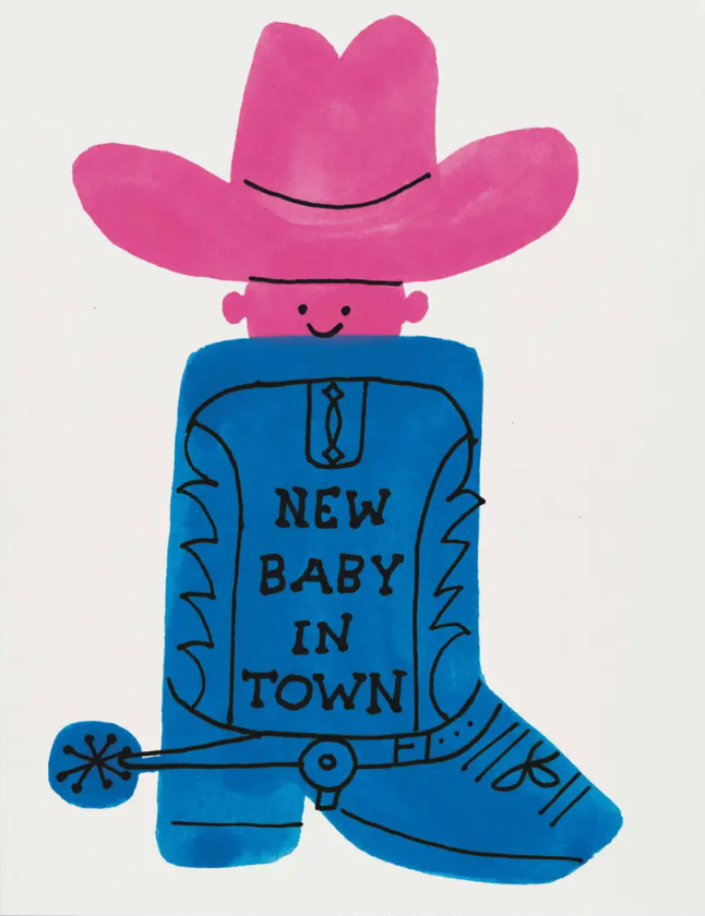 NEW BABY CARD