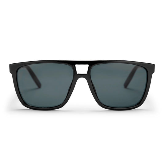 SILJAN RECYCLED SUNGLASSES: BLACK