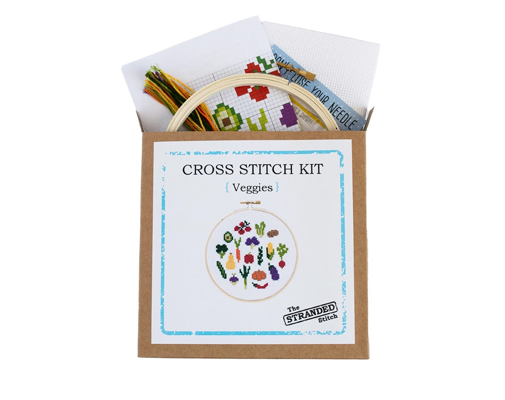 VEGGIES CROSS STITCH KIT