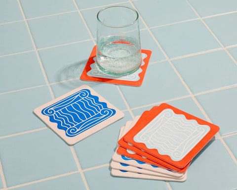 COLONNA PAPER COASTERS