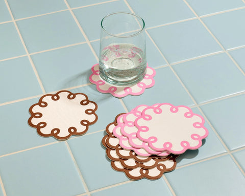 COQUETTE PAPER COASTERS