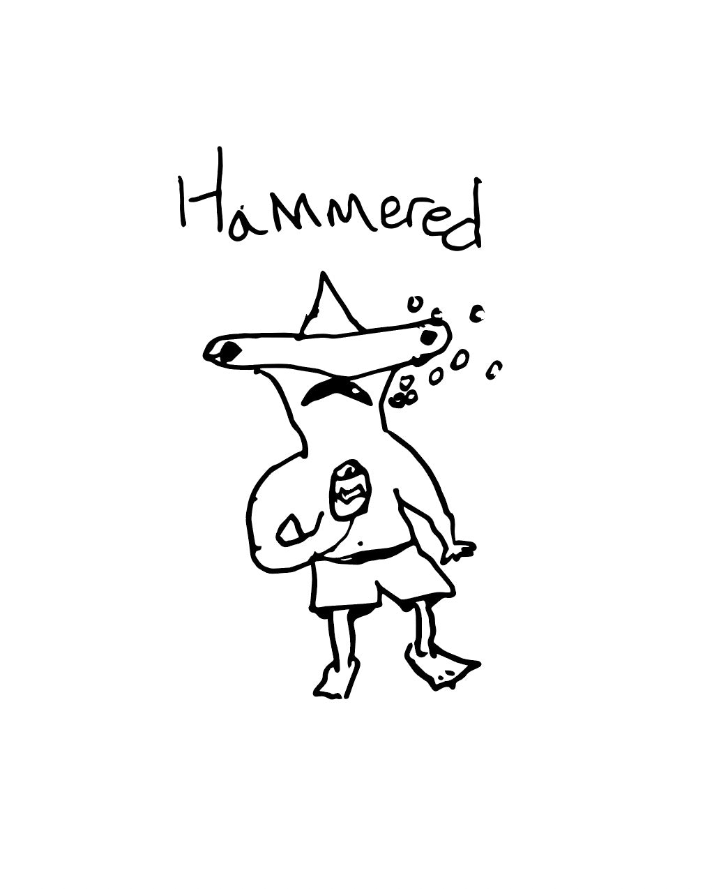 HAMMEREDHEAD SHARK HOODIE