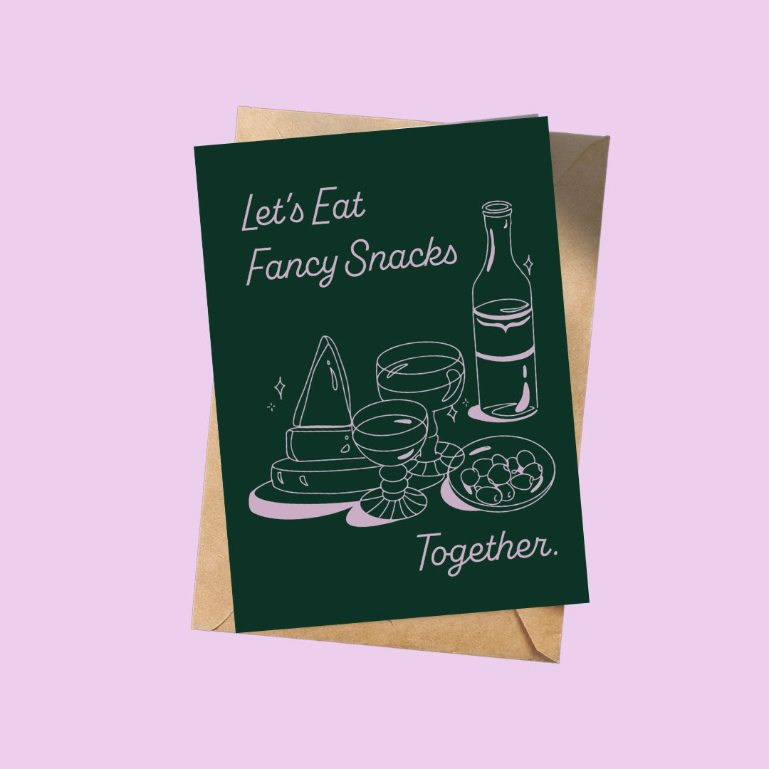 FANCY SNACKS CARD