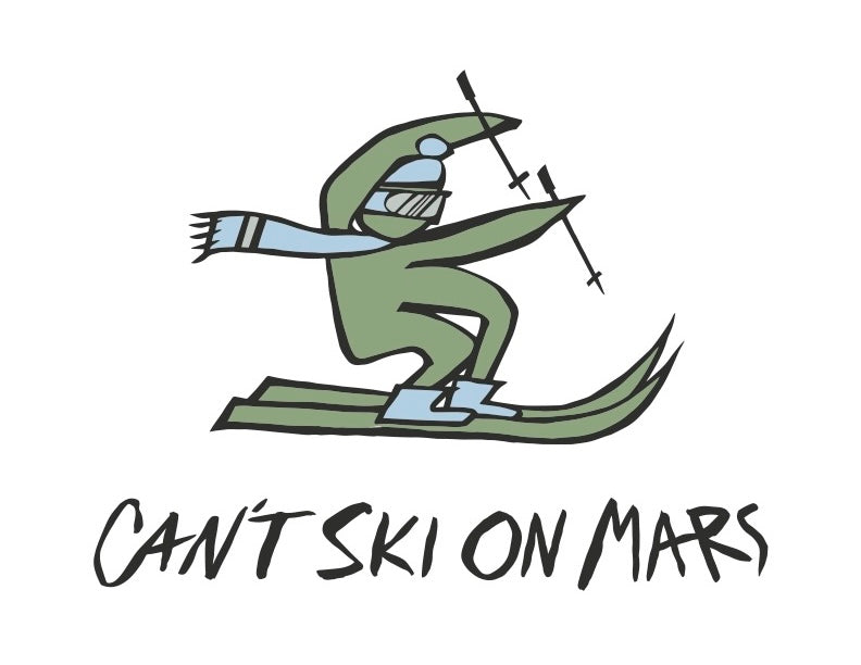CAN'T SKI ART PRINT