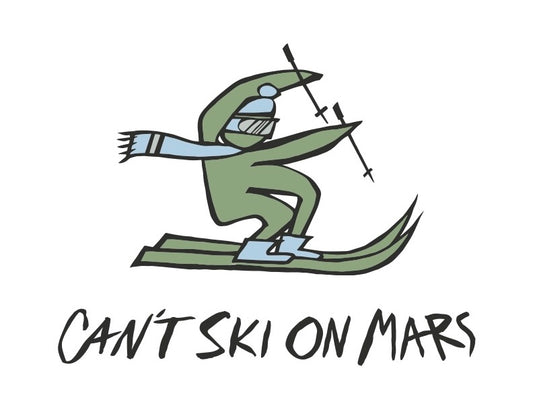 CAN'T SKI ART PRINT