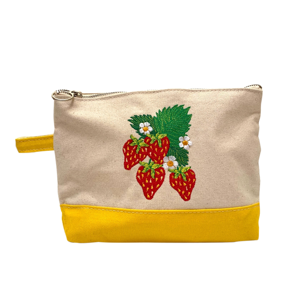 STRAWBERRIES UTILITY POUCH