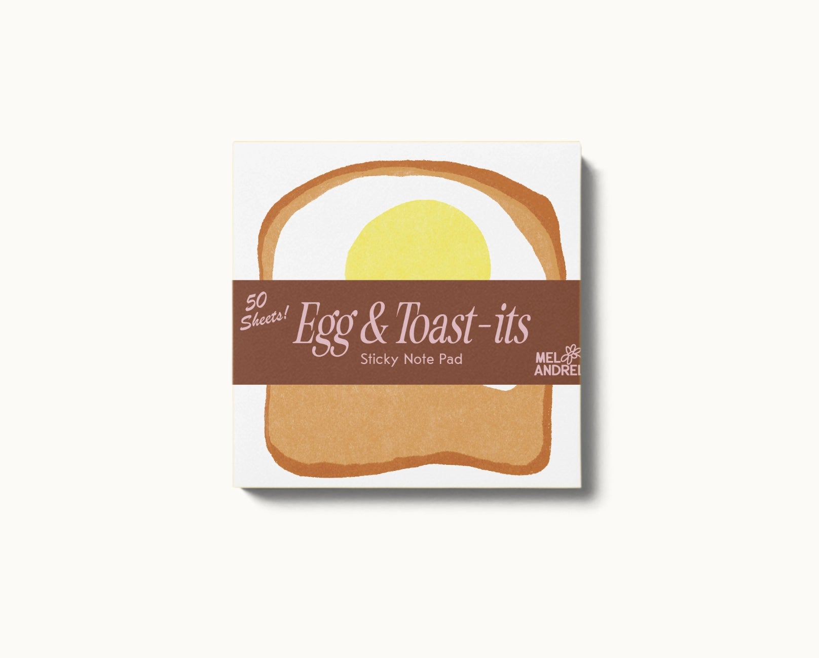 EGG & TOAST-IT STICKY NOTES