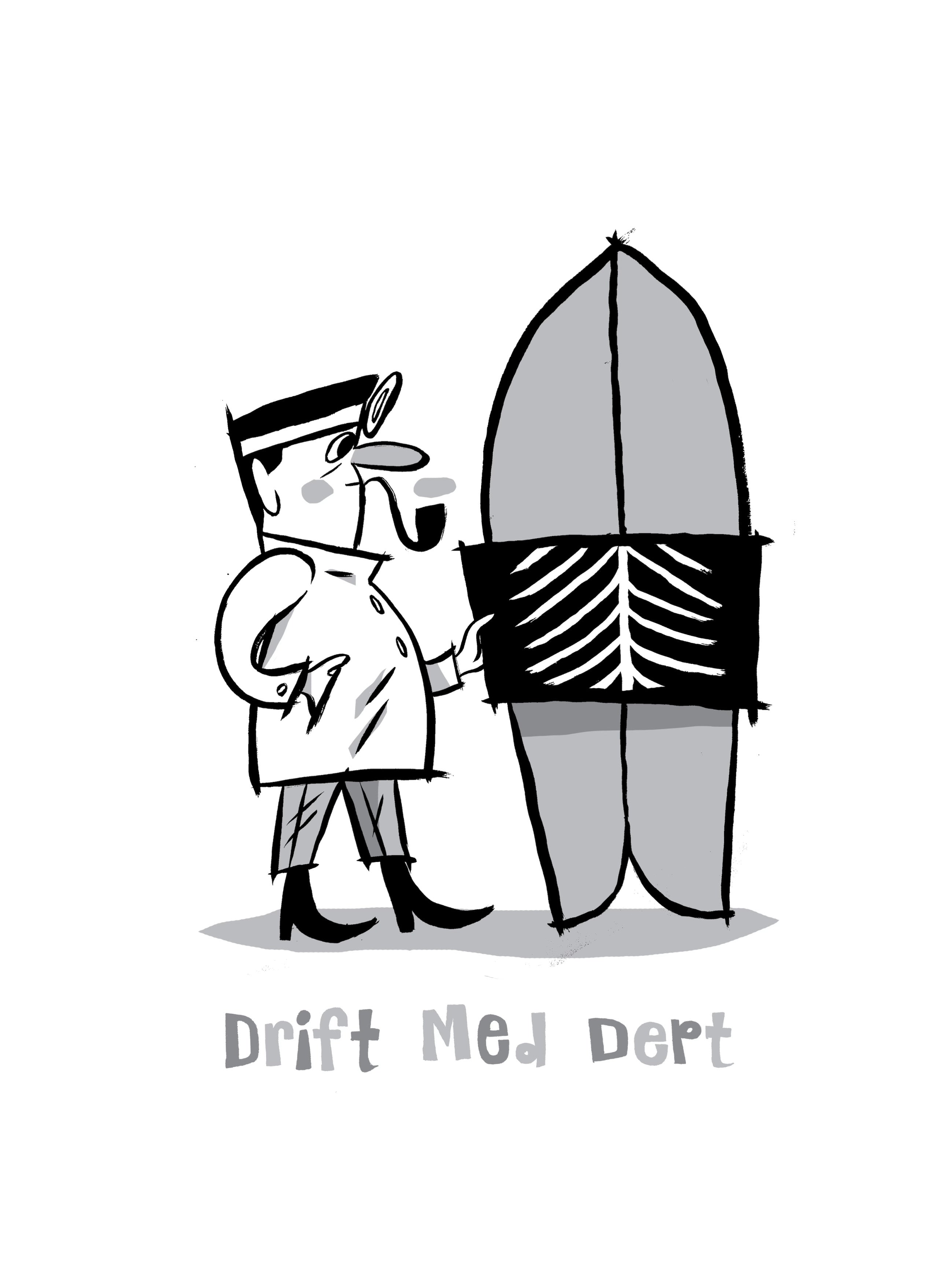 DRIFT MED DEPT ART PRINT