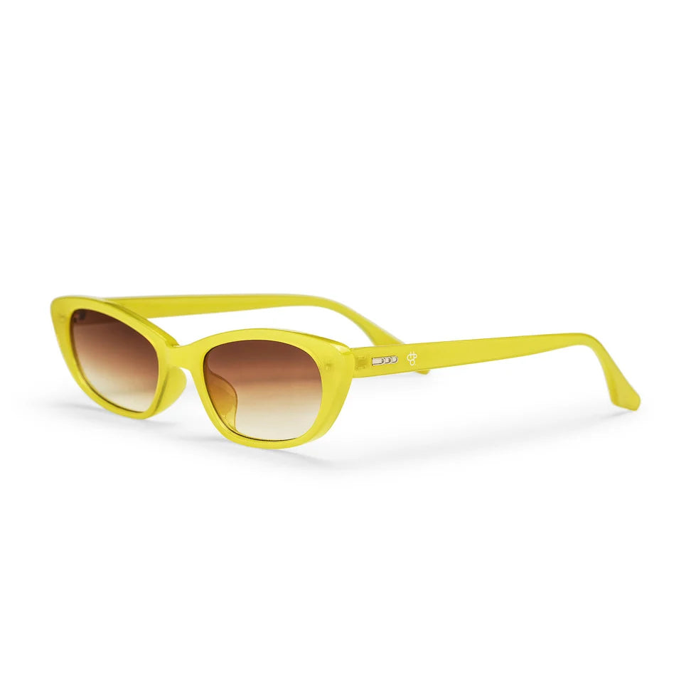 VIENNA RECYCLED SUNGLASSES: LEMON