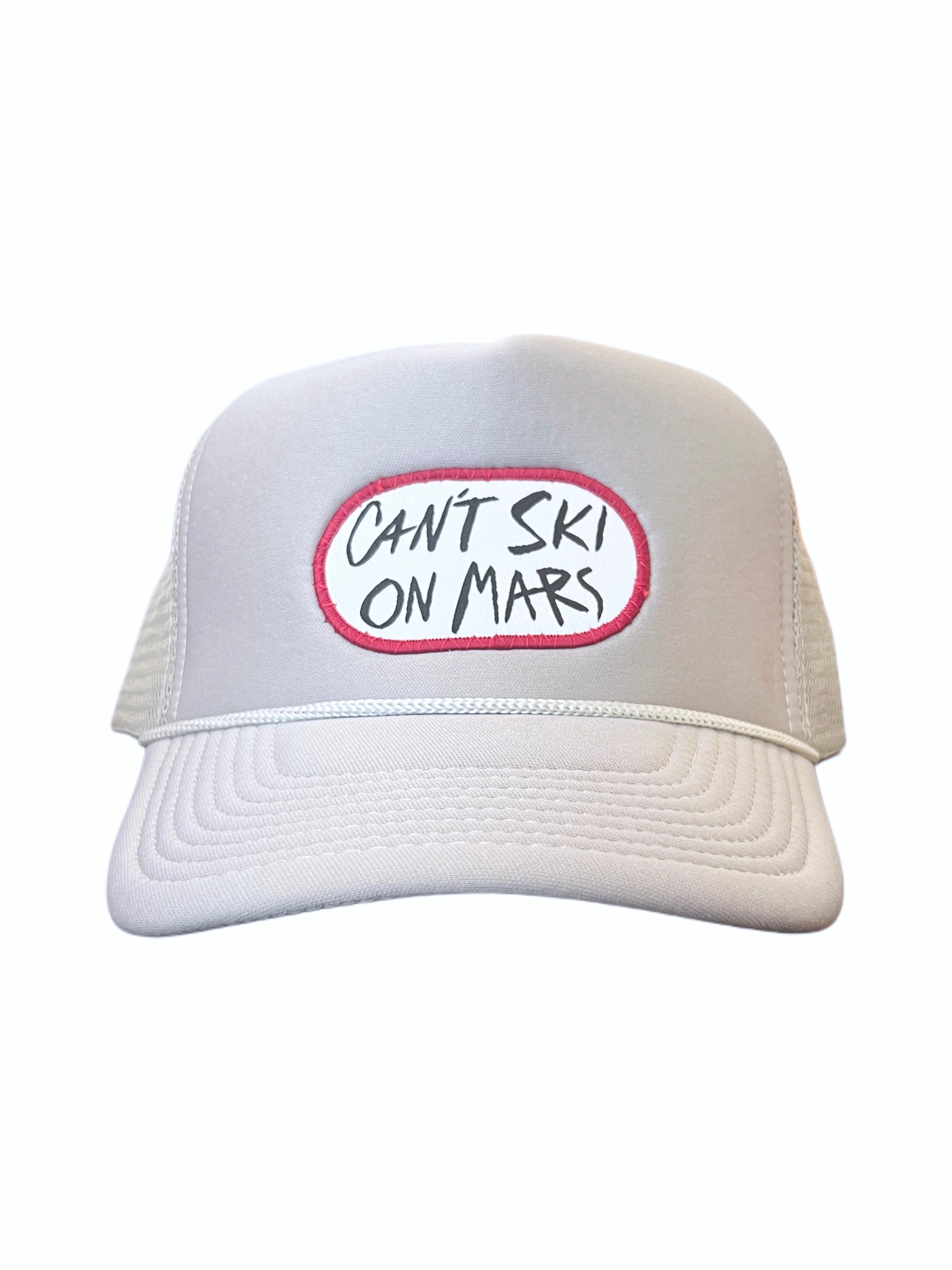 CAN'T SKI TRUCKER HAT