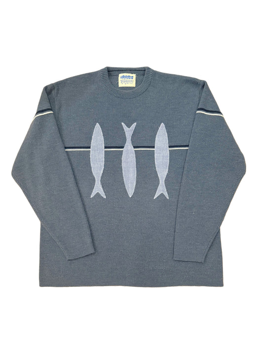 SCRAP FISH SWEATER