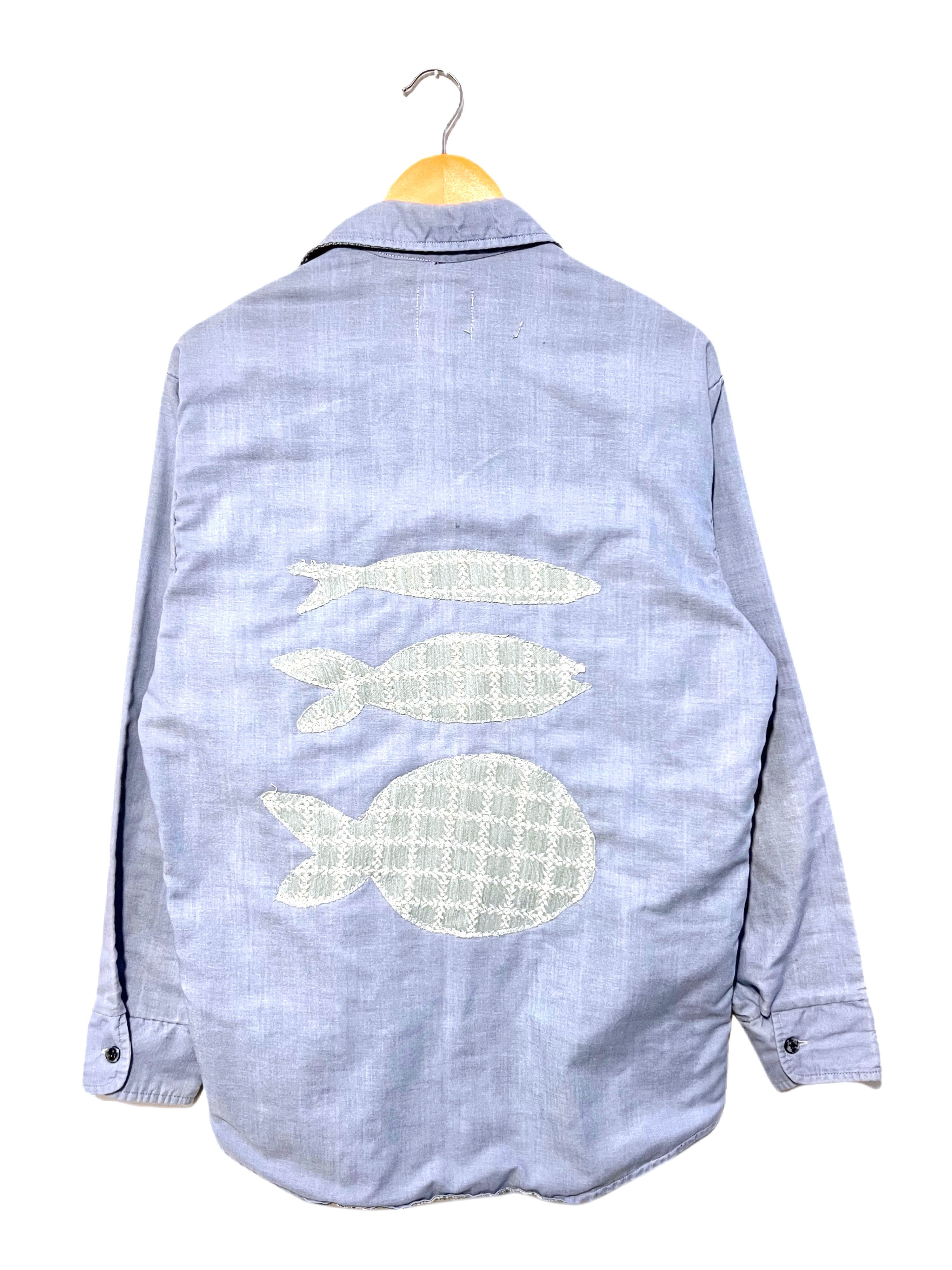 3FISH RECLAIMED BUTTON UP