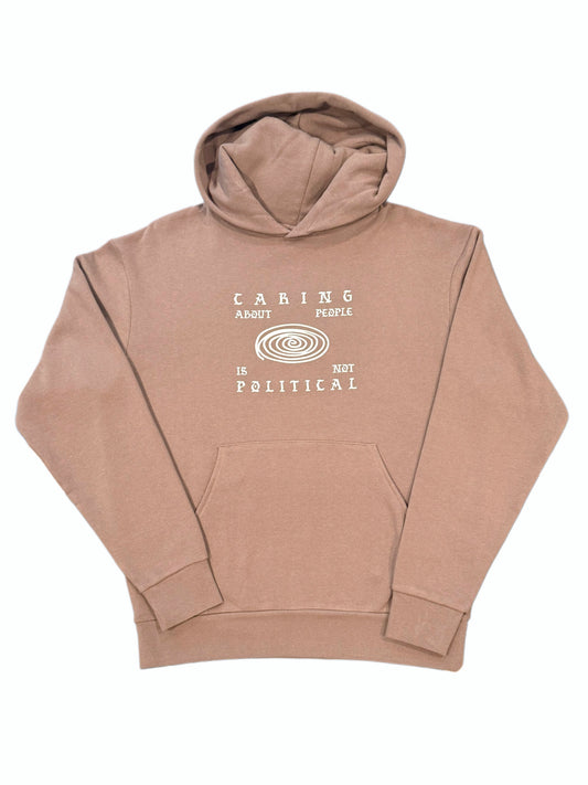 NOT POLITICAL HOODIE