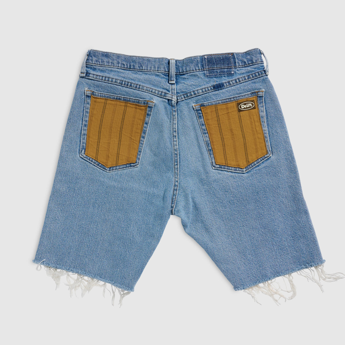 REWORKED DENIM SHORTS