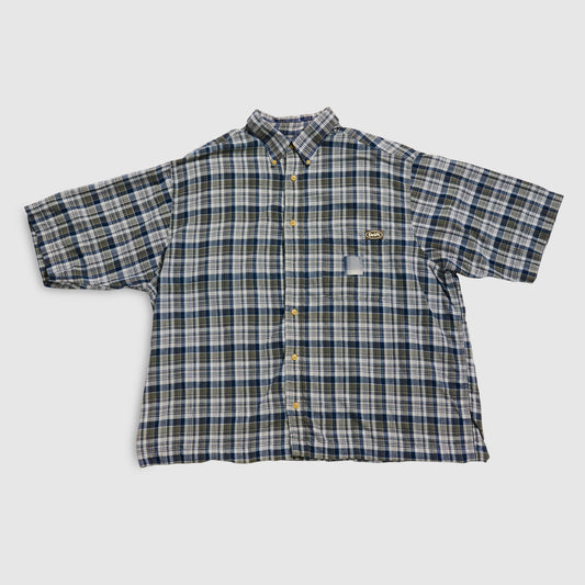 VARSITY SHORT SLEEVE BUTTON DOWN