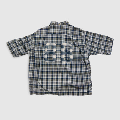 VARSITY SHORT SLEEVE BUTTON DOWN