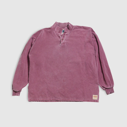 DISTRESSED FLAME HENLEY