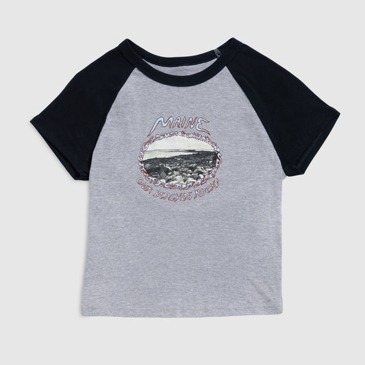 MAINE BEACHES BABY TEE