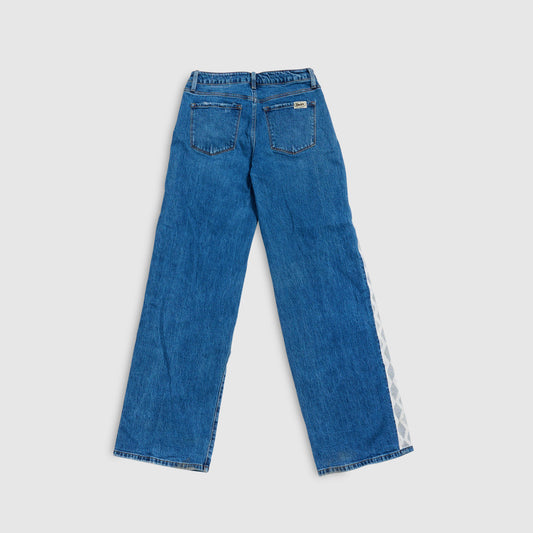 LACE DETAIL JEANS