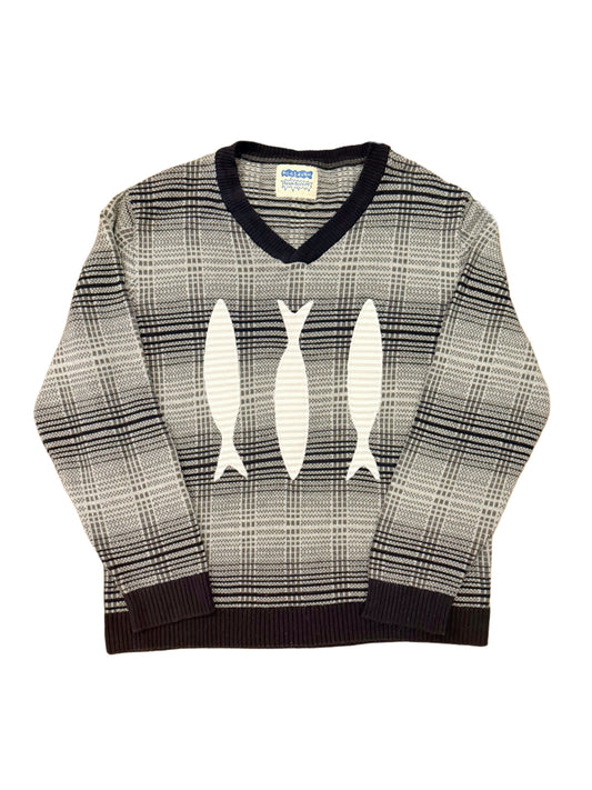 SCRAP FISH SWEATER