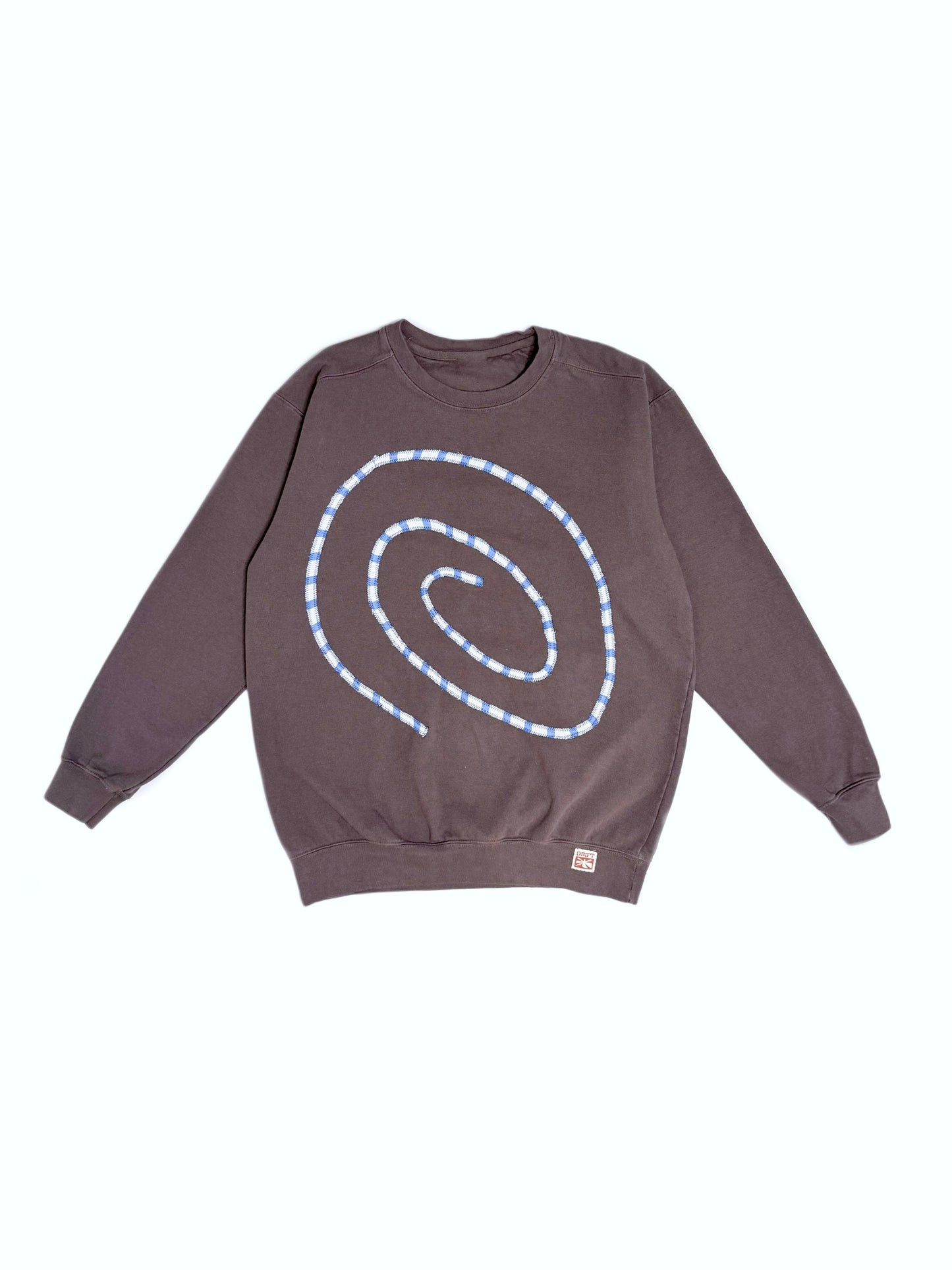 SPIRAL CREWNECK