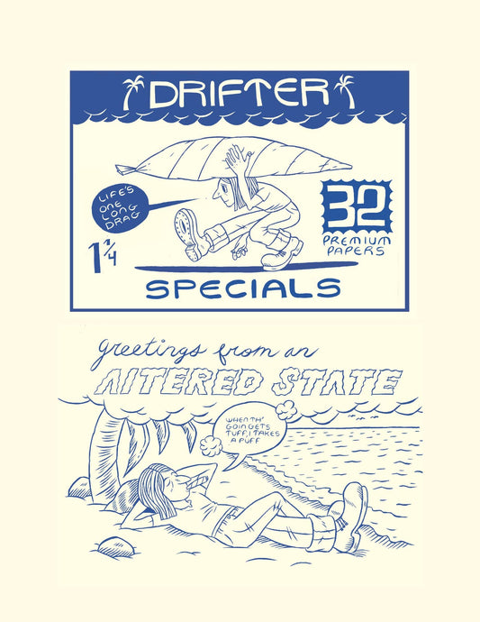 ROLLING PAPERS ART PRINT