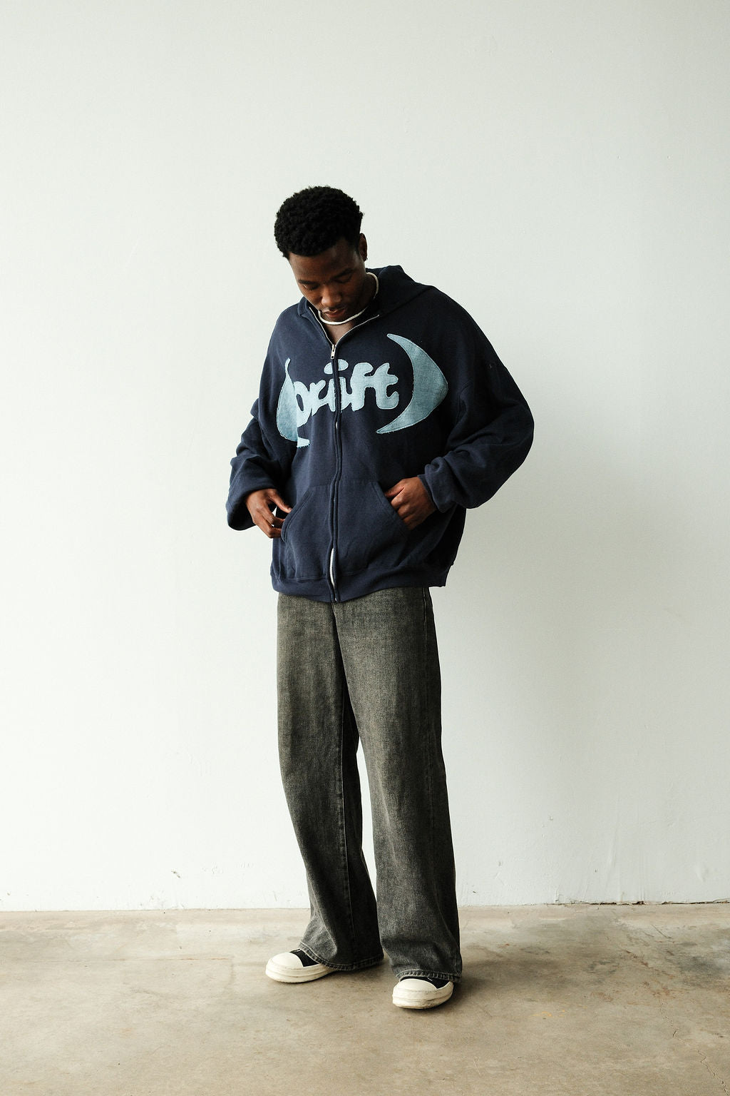 DENIM DRIFT ZIP UP 03
