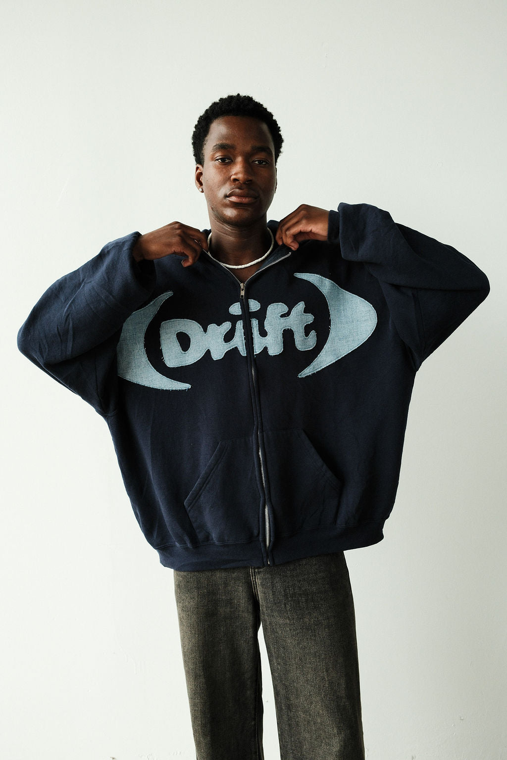 DENIM DRIFT ZIP UP 03