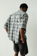 VARSITY SHORT SLEEVE BUTTON DOWN
