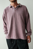 DISTRESSED FLAME HENLEY