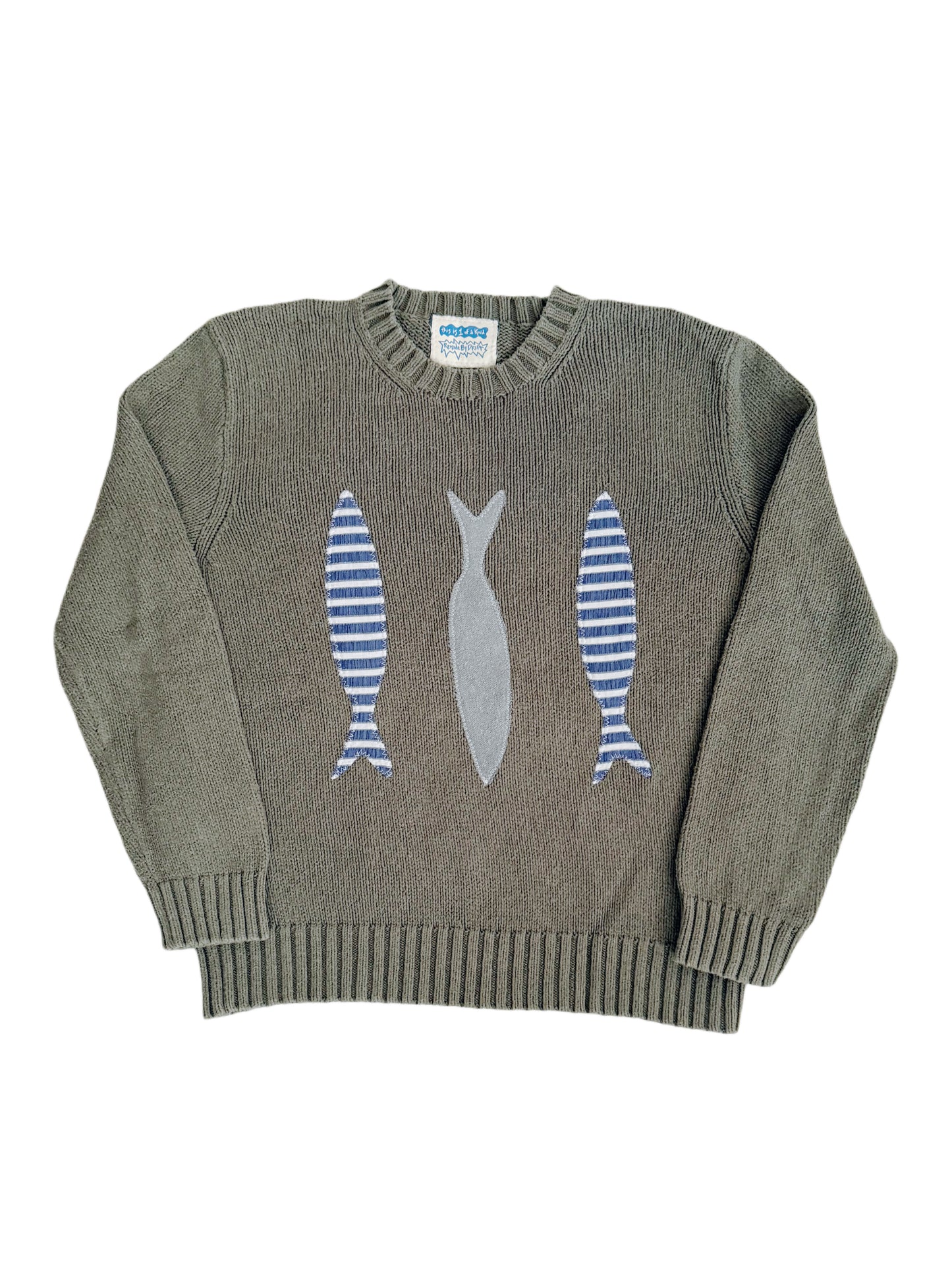 SCRAP FISH SWEATER