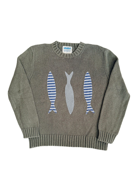 SCRAP FISH SWEATER