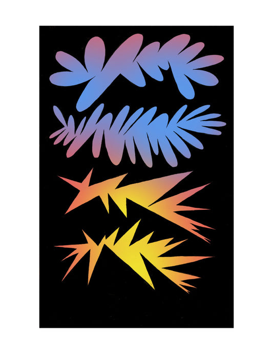 LIGHTENING STORM ART PRINT