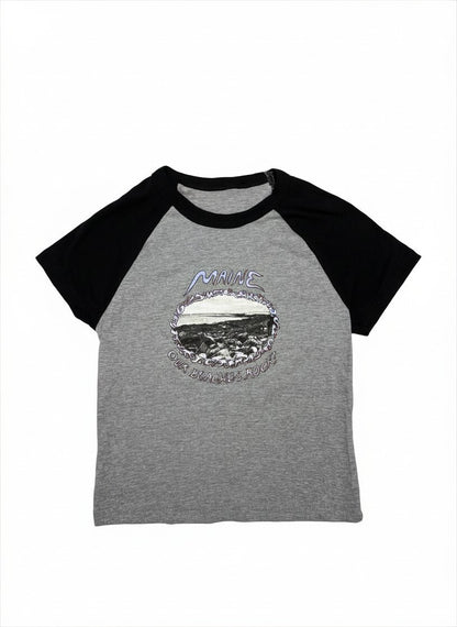 MAINE BEACHES BABY TEE