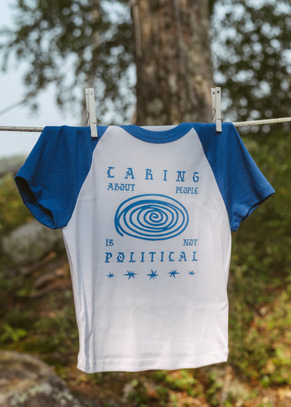 NOT POLITICAL BABY TEE