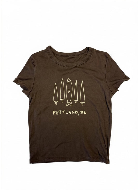 PORTLAND TREES BABY TEE