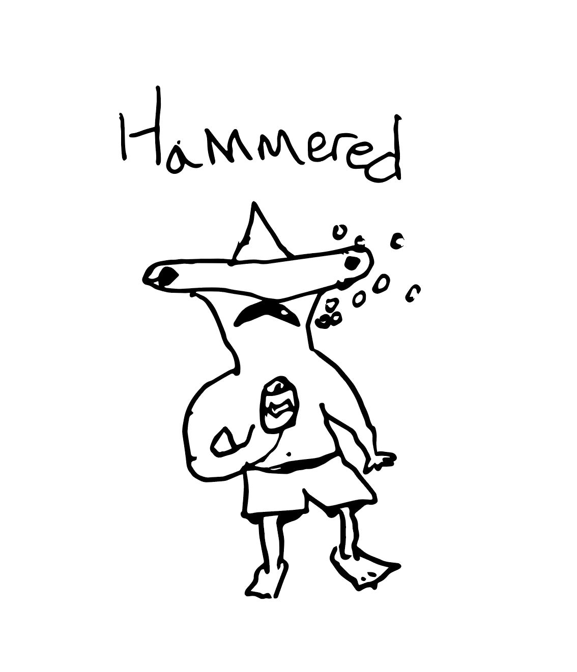 HAMMEREDHEAD SHARK CREWNECK