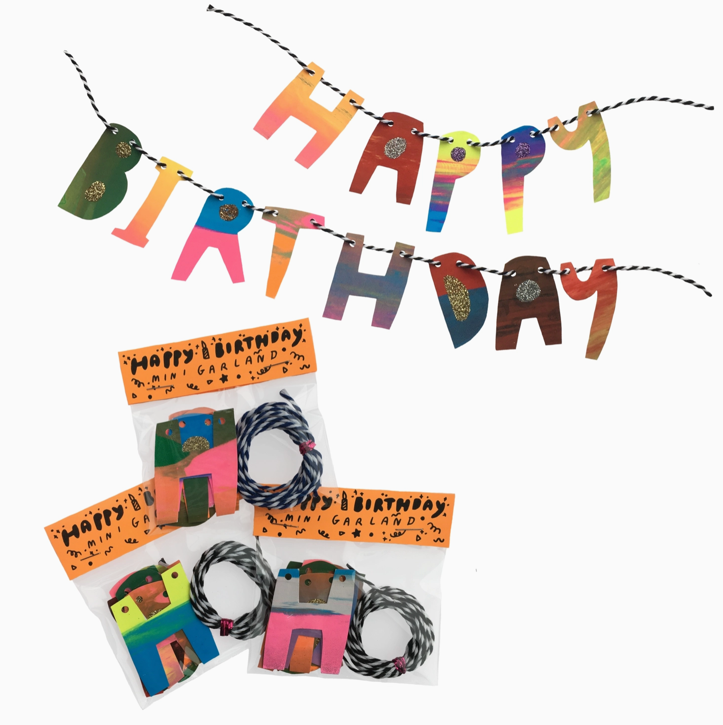 HAPPY BDAY GARLAND