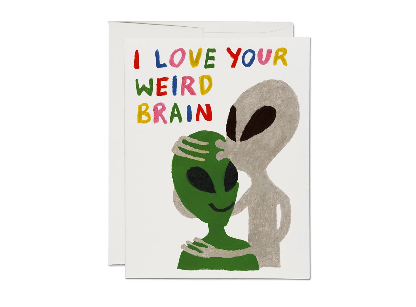 WEIRD BRAIN CARD