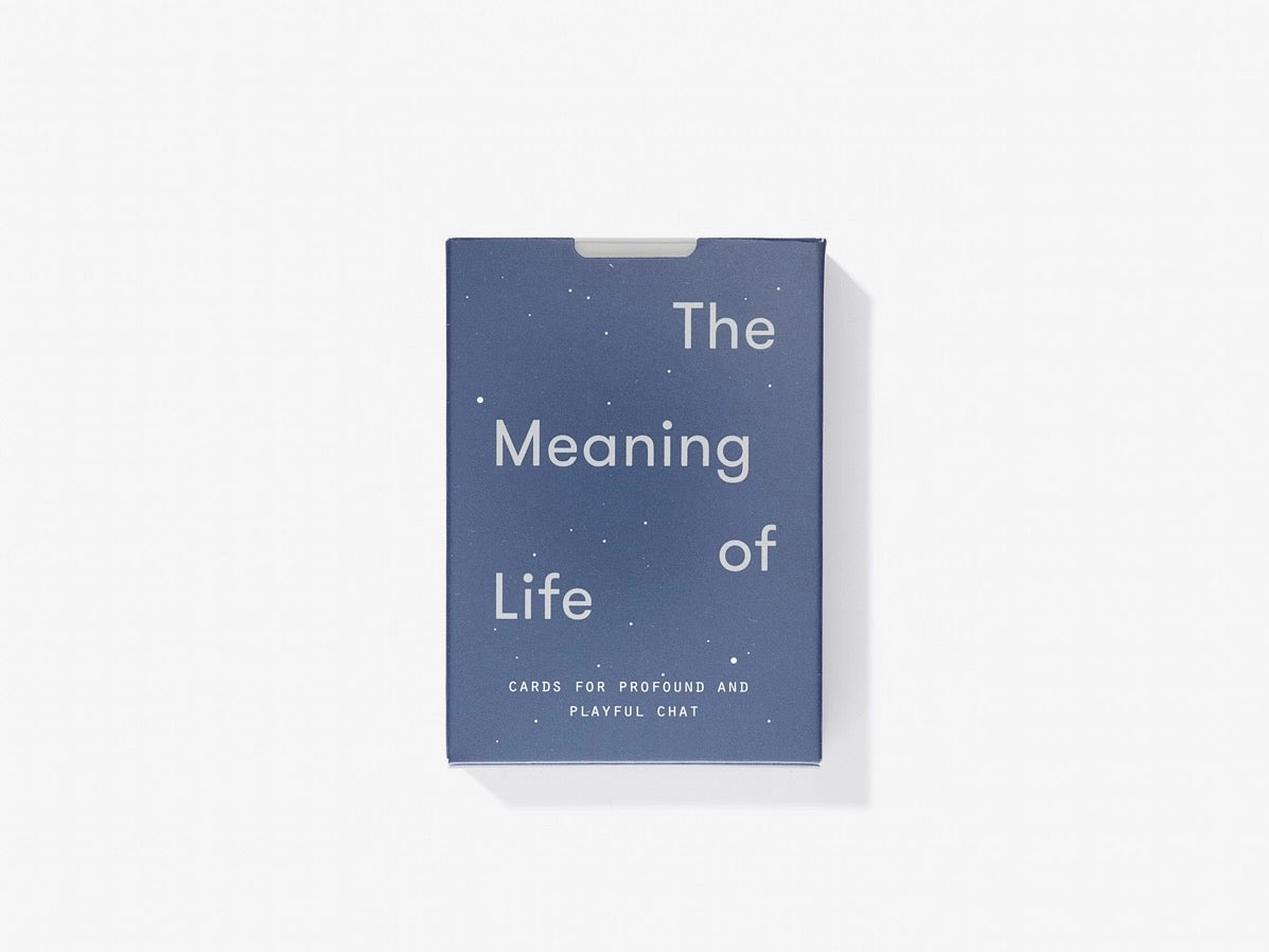 THE MEANING OF LIFE: CONVERSATION CARDS