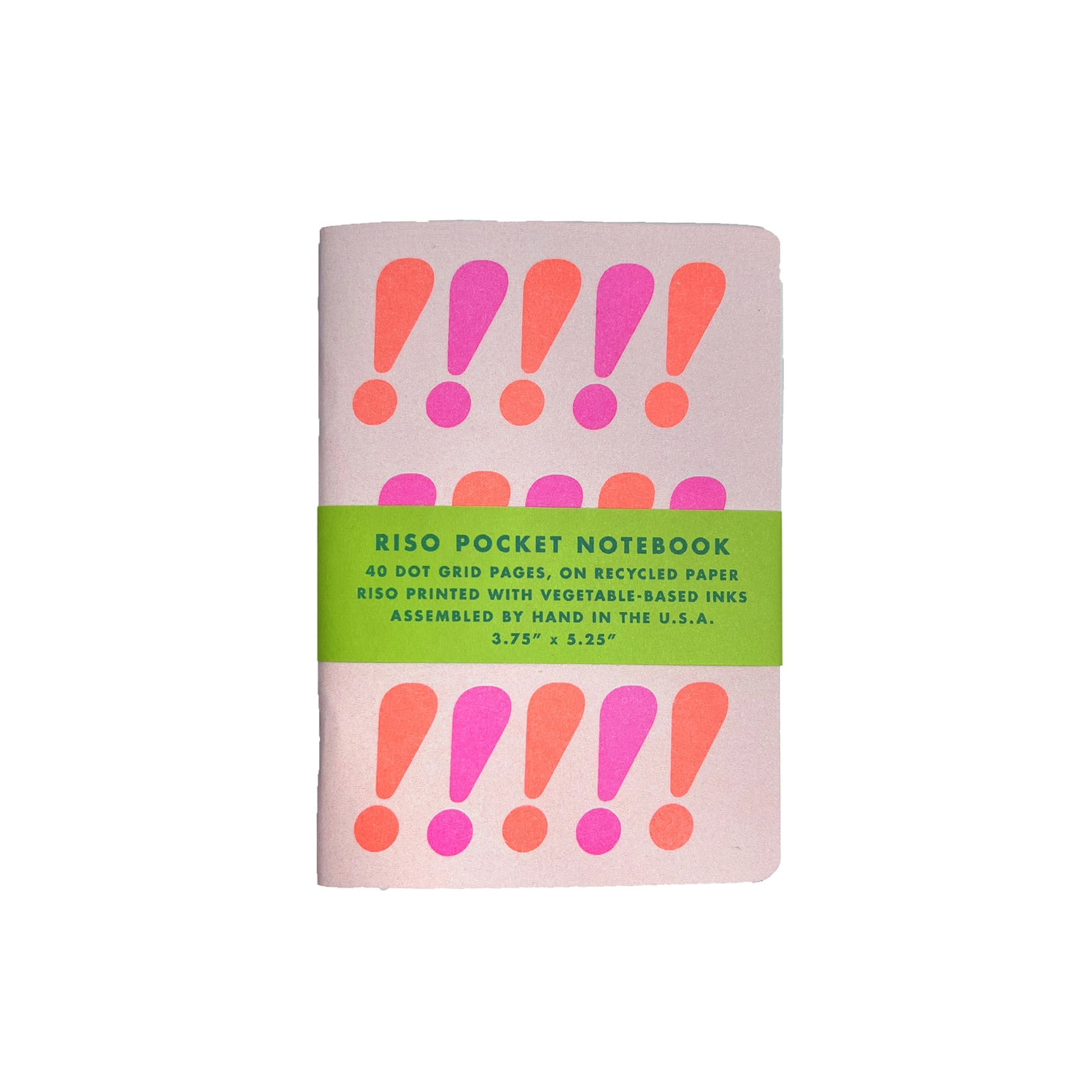 EXCLAMATION POCKET NOTEBOOK