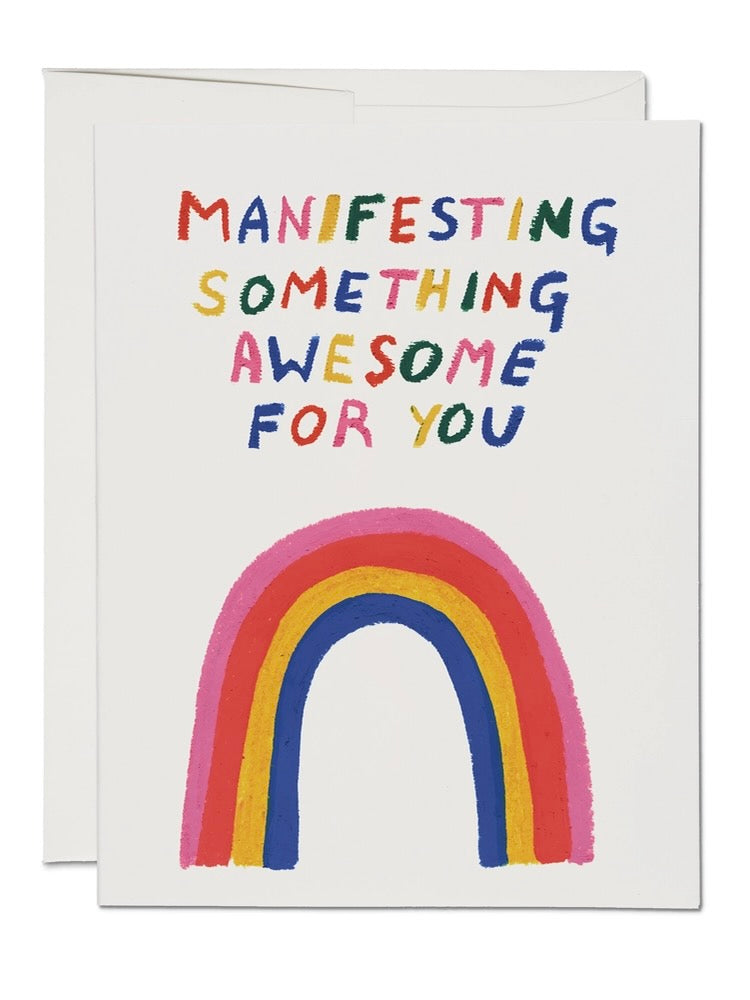 MANIFESTING SOMETHING AWESOME CARD