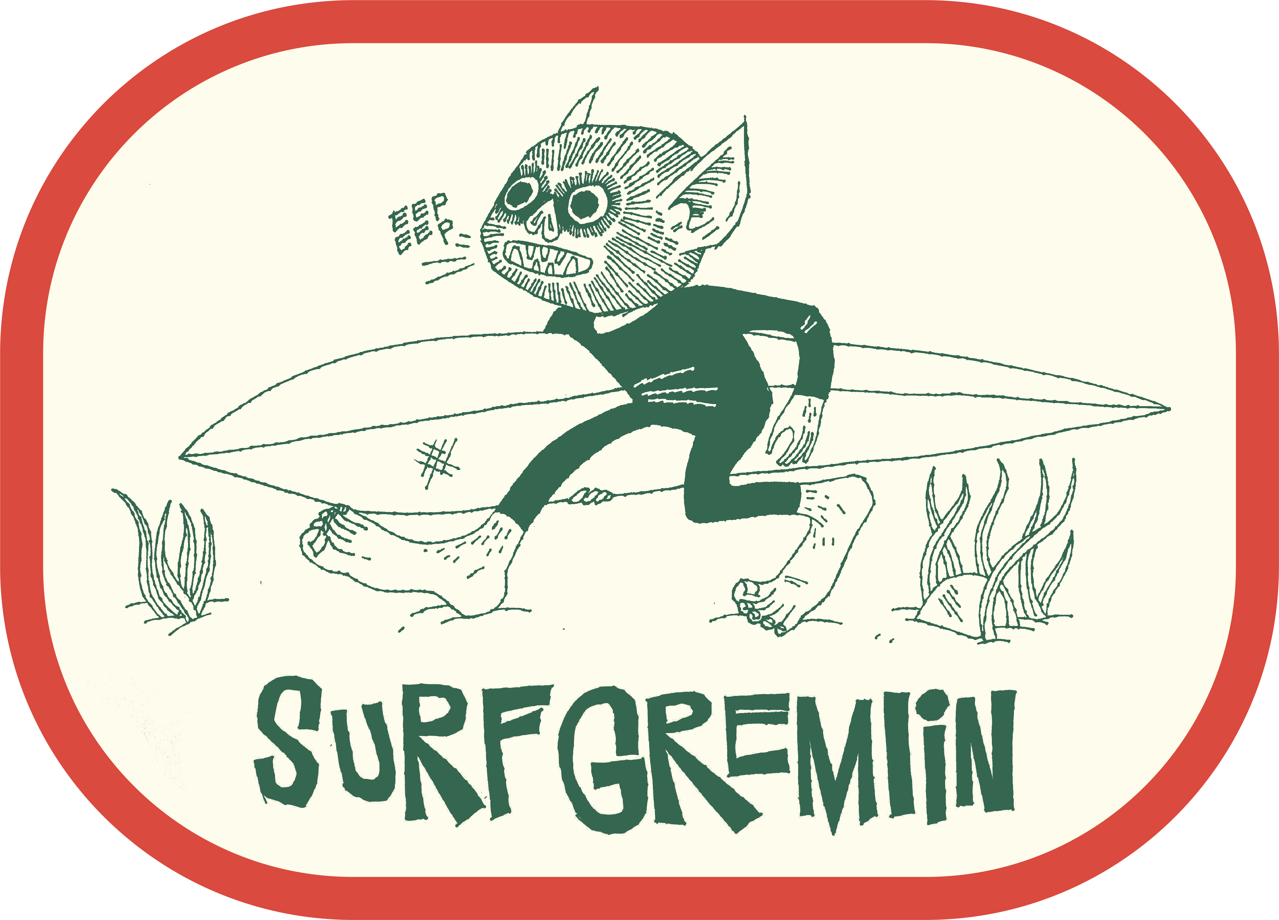 SURF GREMLIN TRUCKER HAT