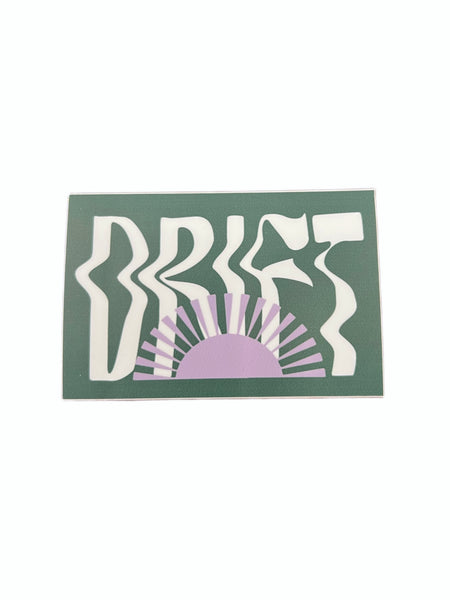 HEATWAVE STICKER – The Drift Collective
