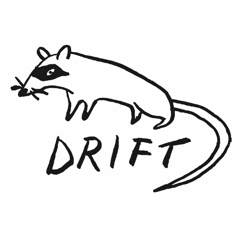 DRIFT RAT ZIP UP HOODIE